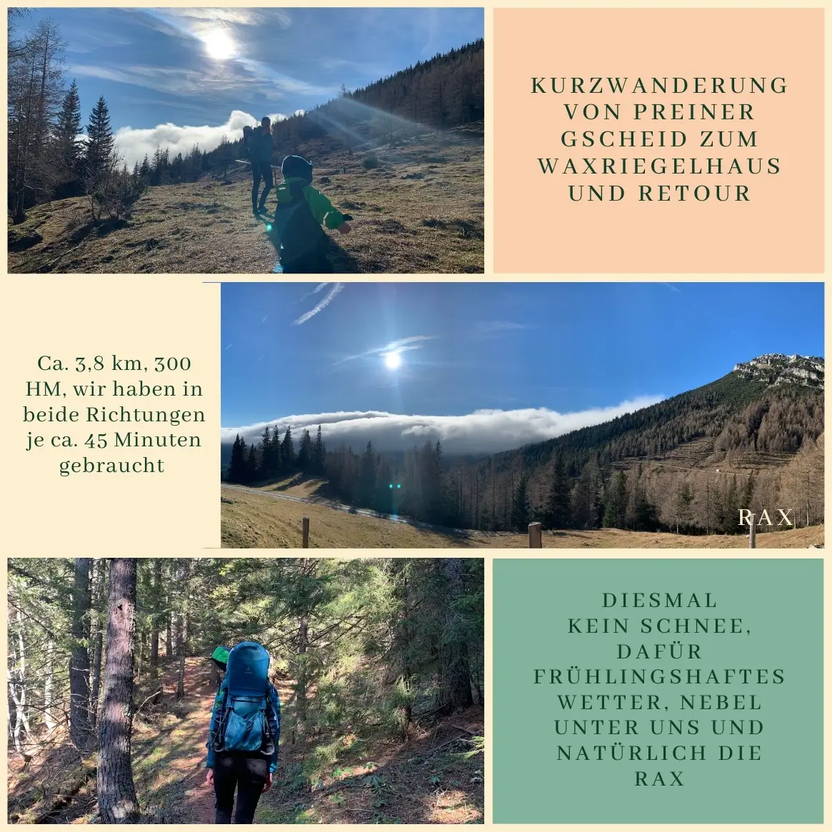 Spring Hike to the Waxriegelhaus – Fresh Air, Stunning Views, and Tired Little Legs